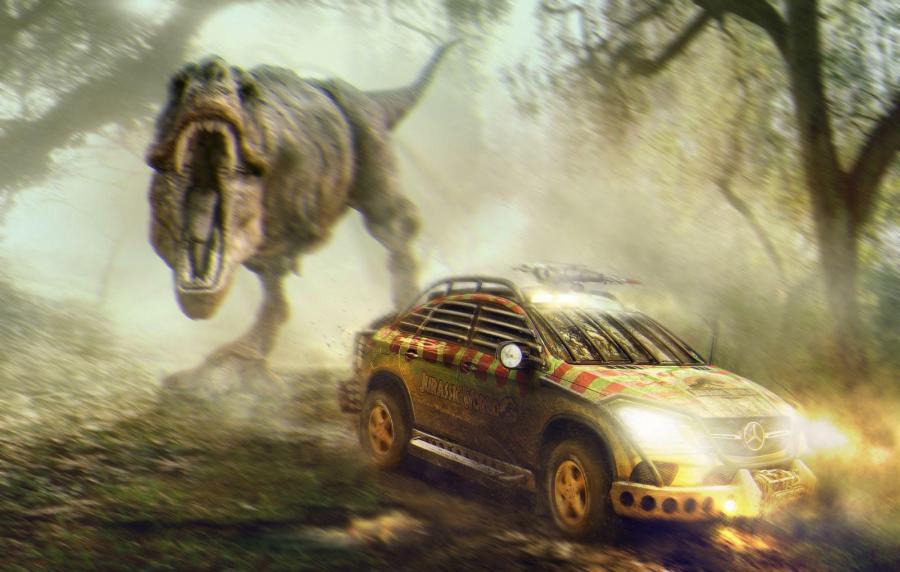  Mercedes-Benz GLE450 AMG Coupe Jurassic Park Movie 2015 года  (фото 1 из 3)